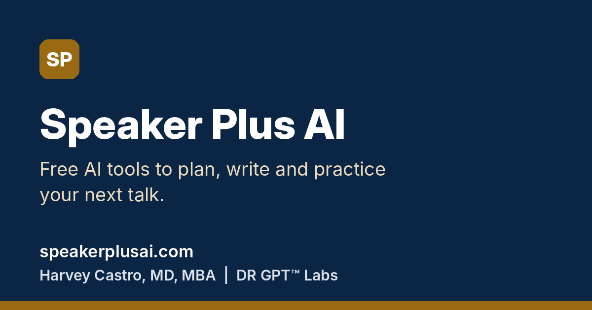 Share image for Speaker Plus AI